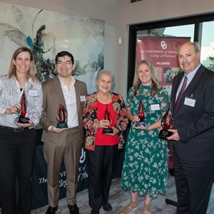 OU College of Pharmacy Recognizes 2025 Alumni Award Recipients