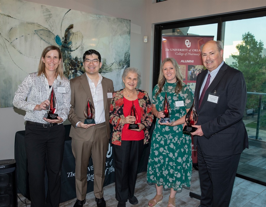 OU College of Pharmacy Recognizes 2025 Alumni Award Recipients